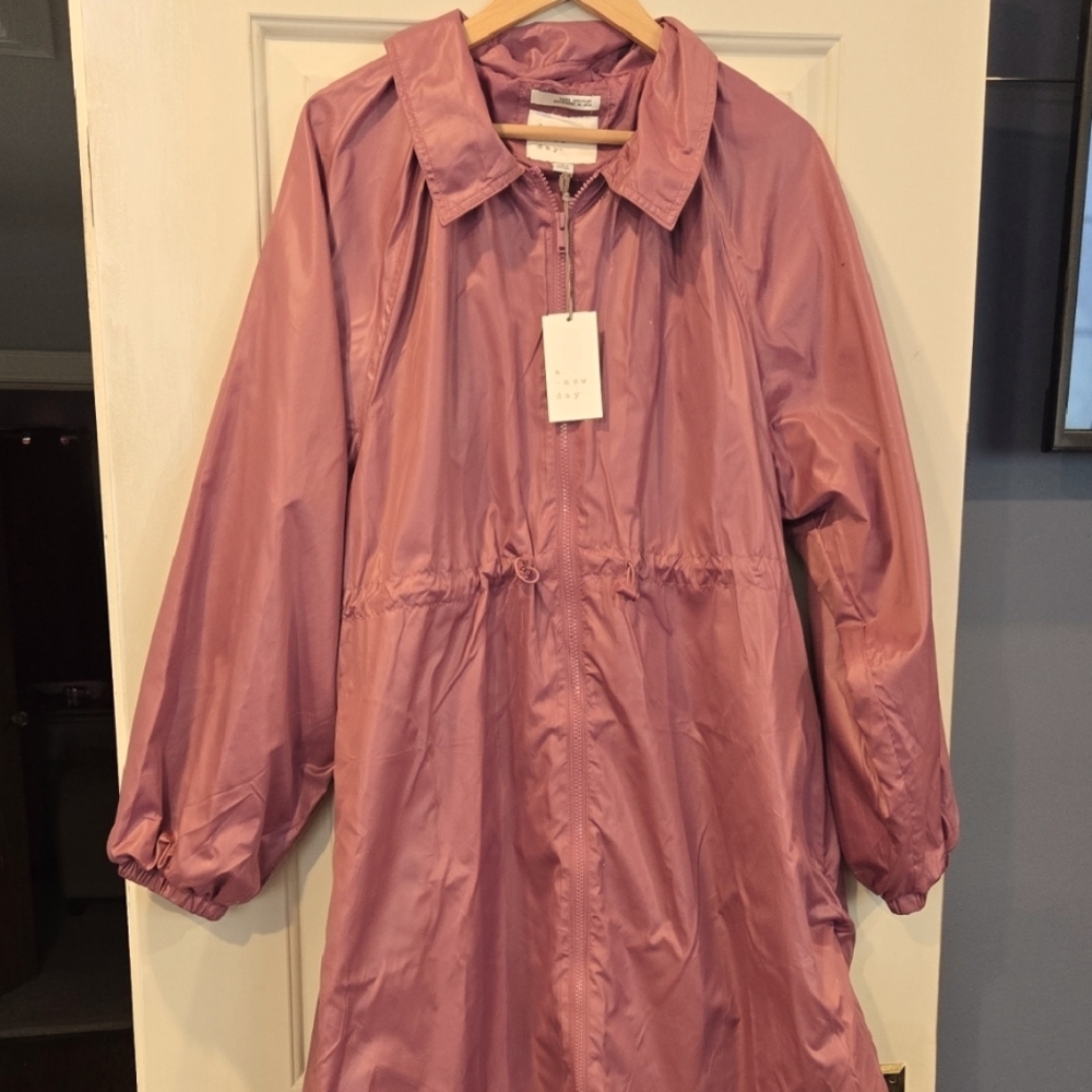 A New Day Purple Trench Coat